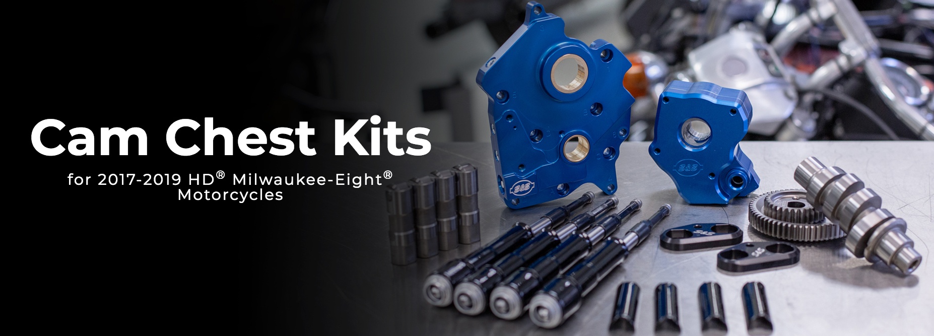 New Product Alert Cam Chest Kits for the Milwaukee Eight® Engine